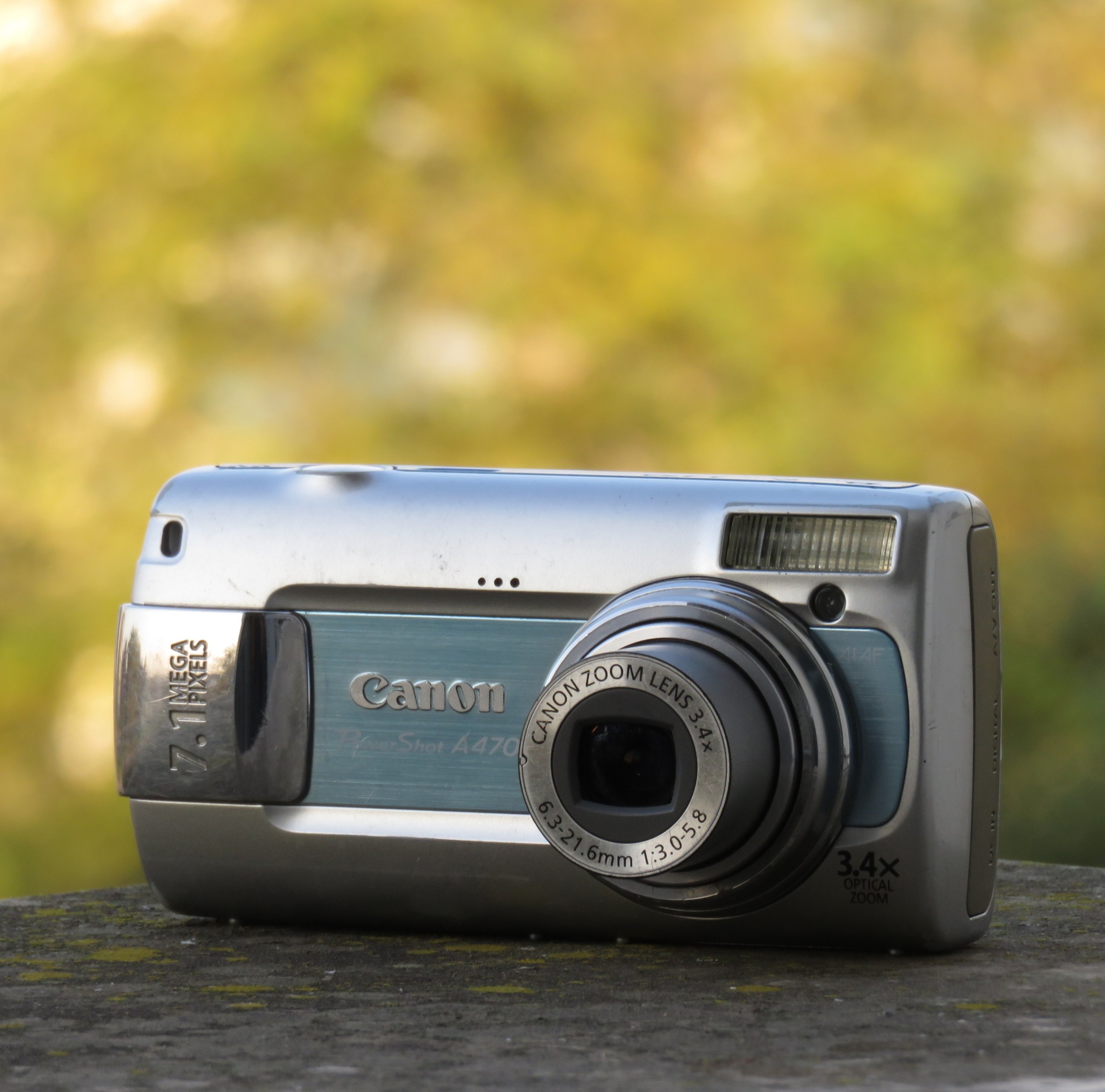 Canon PowerShot A470 - Canon از سیلور کم در وضعیت good