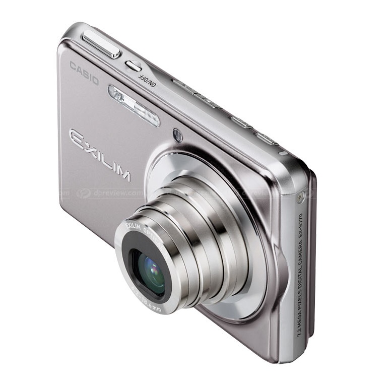 Casio Exilim EX-S770 - تصویر کوچک 4 از 5 از سیلور کم