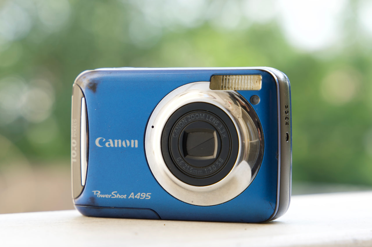 Canon A495 - تصویر کوچک 3 از 3 از سیلور کم